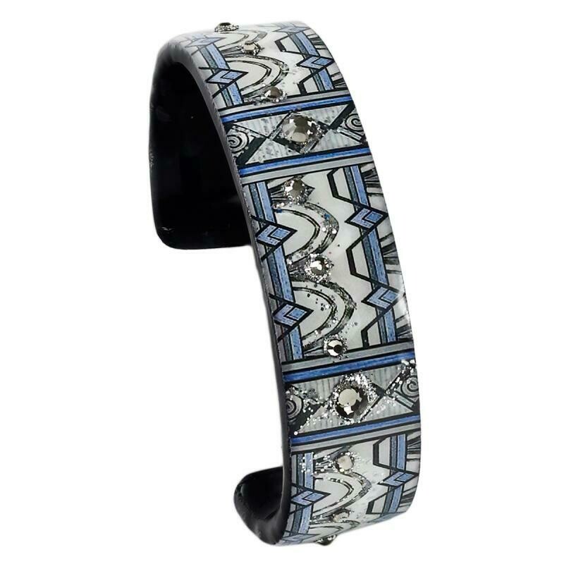 Nano Cuff - Blue Deco