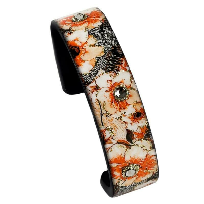 Nano Cuff - Vintage Orange Rose