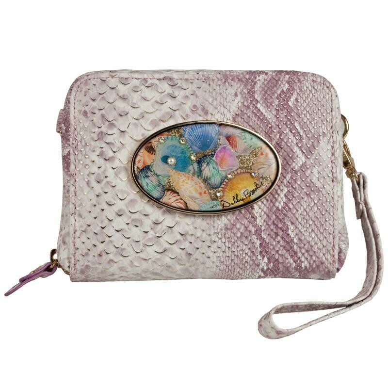 Tech Case- Gold Hardware- Lavender - Glitzy Shells