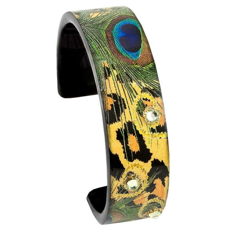 Nano-Cuff Leopard Peacock