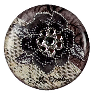 Mini MagnaFab Black Ice Flower