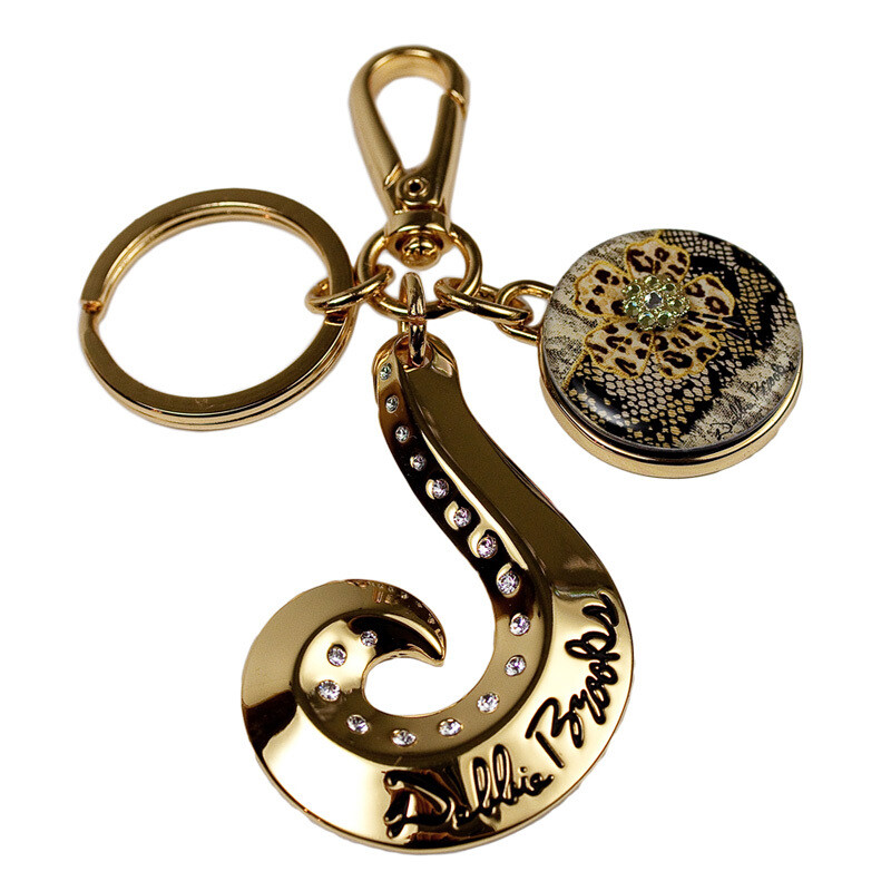 Scroll Key Chain - Crystal Safari Mini Magnafab