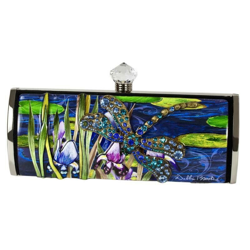 Long Clutch - Blue Dragonfly