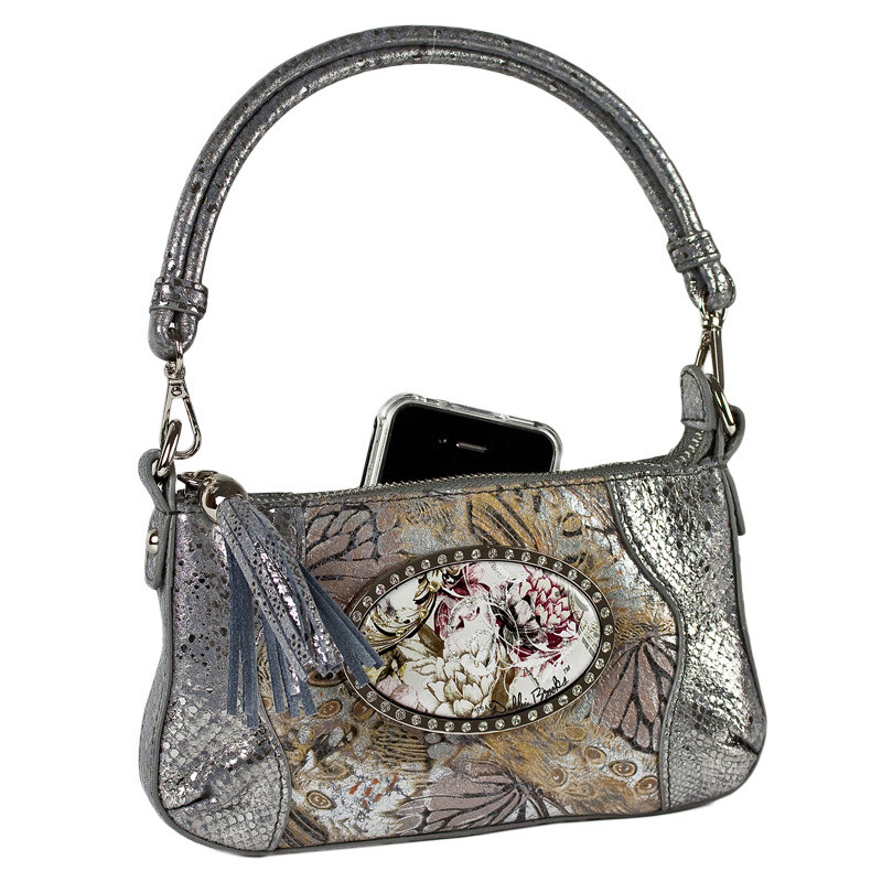 Tiny Shoulder - Metallic Silver - Buckle Magnafab