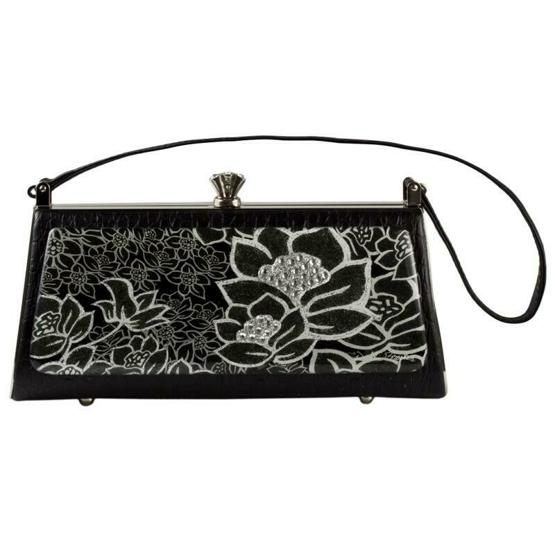 Long Petite - Black Leather - Gem