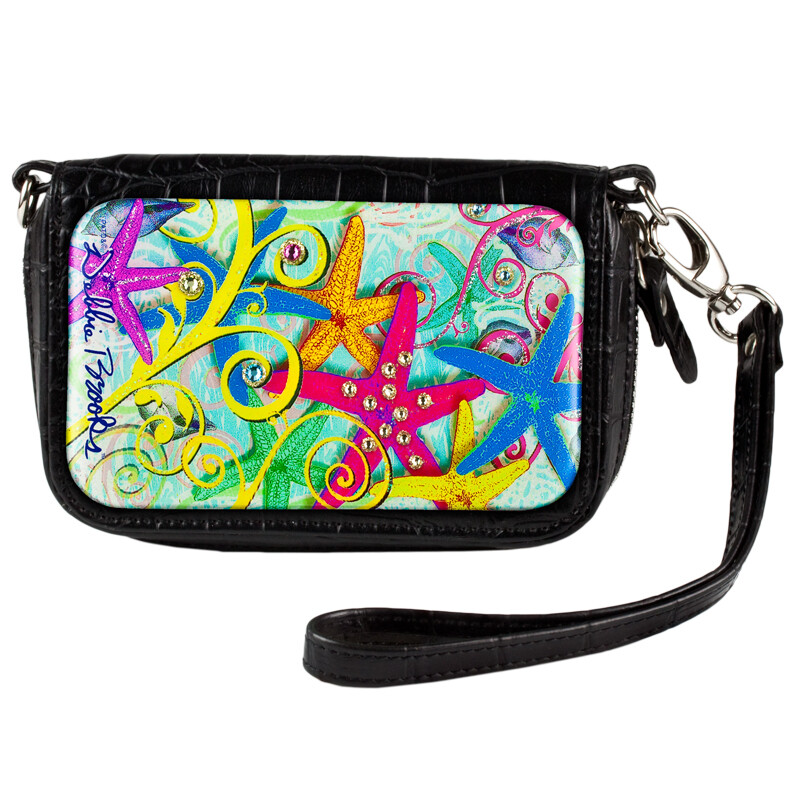 Wrist Bag cell phone holder - Black - Starfish