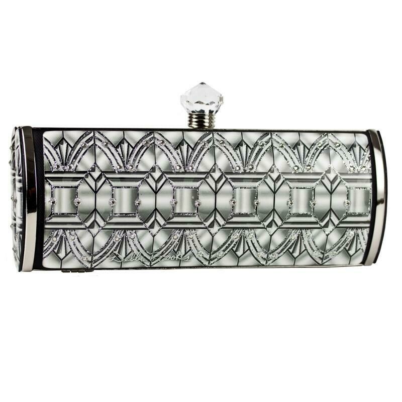 Long Clutch - Art Nouveau - Silver Arches