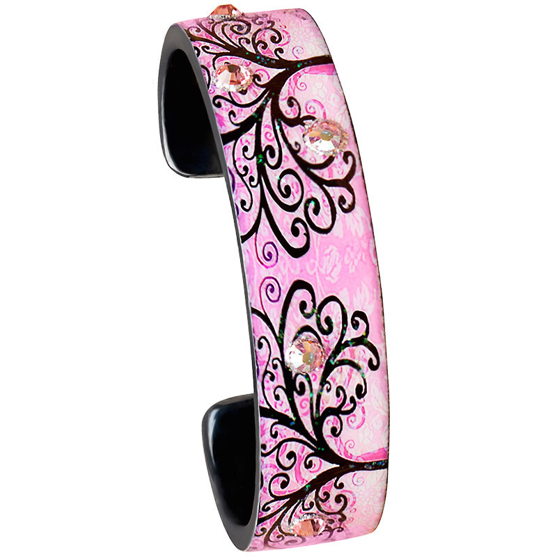 Nano Cuff- Pink Tree of Life