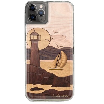 Clear Cover Light House Inlay