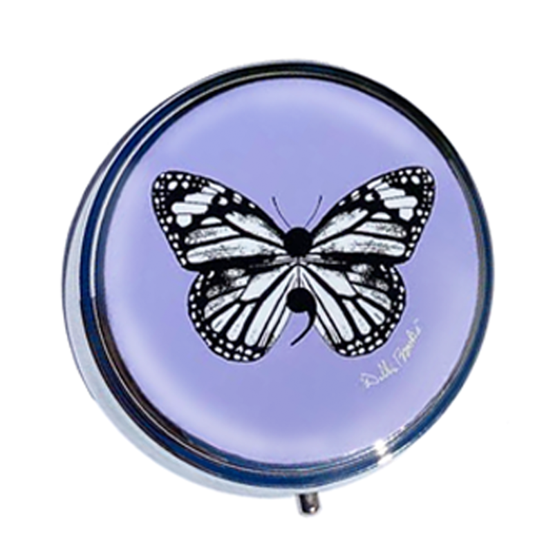 Pill box - Butterfly