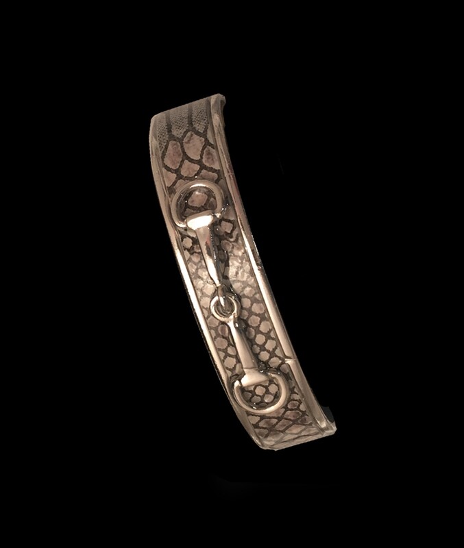 Olive- Silver Bit- Skinny