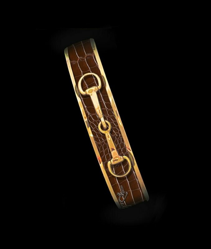 Brown- Skinny- Gold