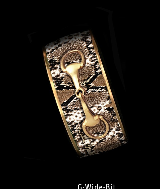 Sahara Python- Gold Bit- Wide