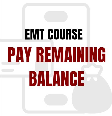 EMT Course: Remaining Balance