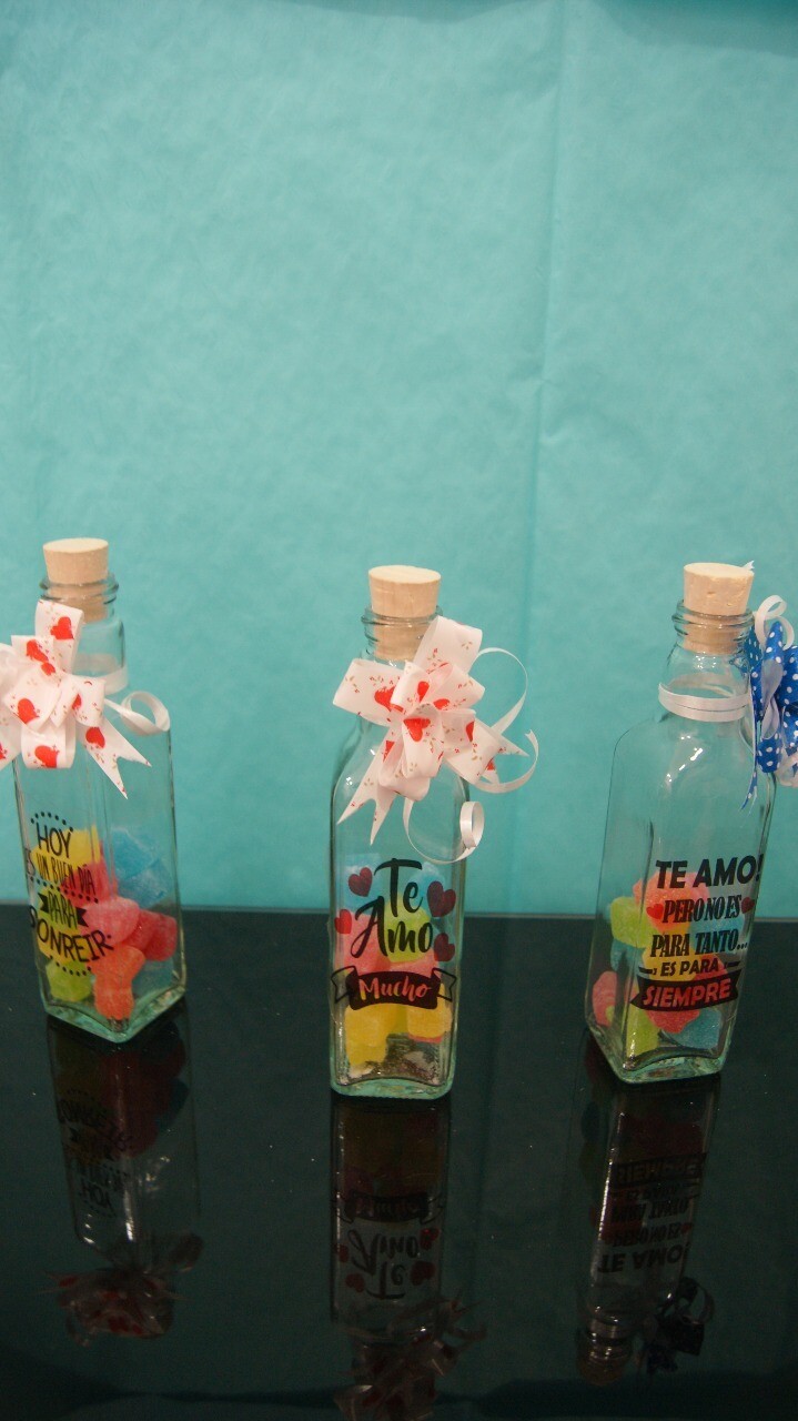 Botella de corcho