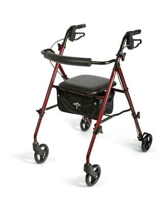Basic Rollator Walker with Seat & Hand Brakes
