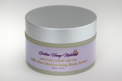 Golden Hemp Naturals CBD Ultra Moisturizing Body Butter