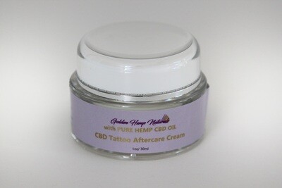 Golden Hemp Naturals CBD Tattoo After Cream
