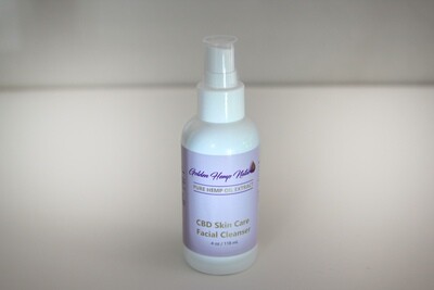 Golden Hemp Naturals CBD Skin Care Facial Cleanser
