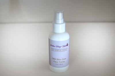 Golden Hemp Naturals CBD Skin Care Face Toner