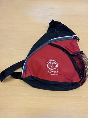 PAC World Wave Sling Pack (Red with Black)