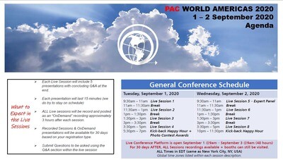 PAC World Americas Conference 2020 - Papers - PACWAC20 - Virtual