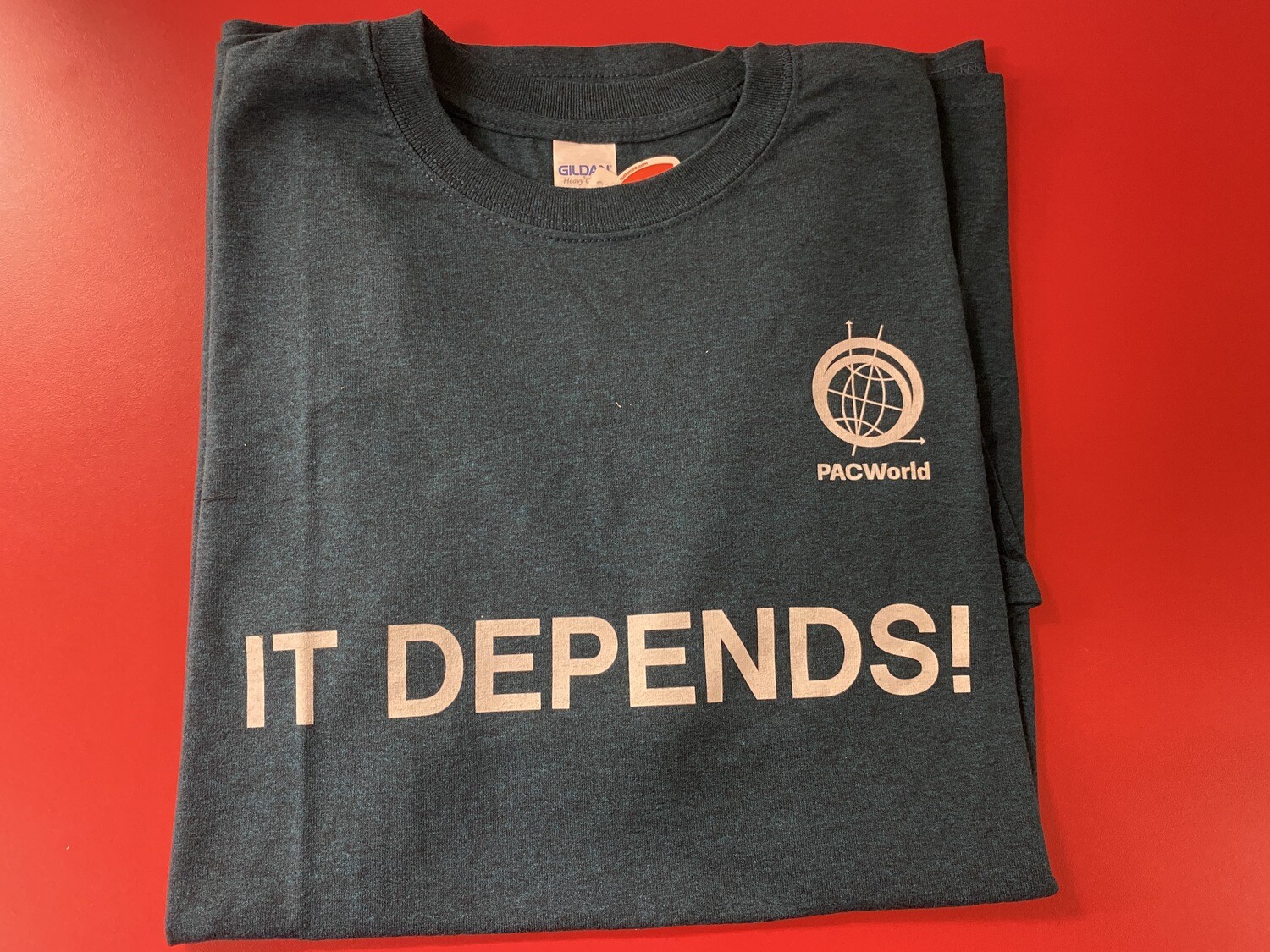 "It Depends" t-shirt - Gray