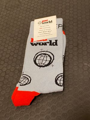 PAC World Socks (US Conference Pickup Only)