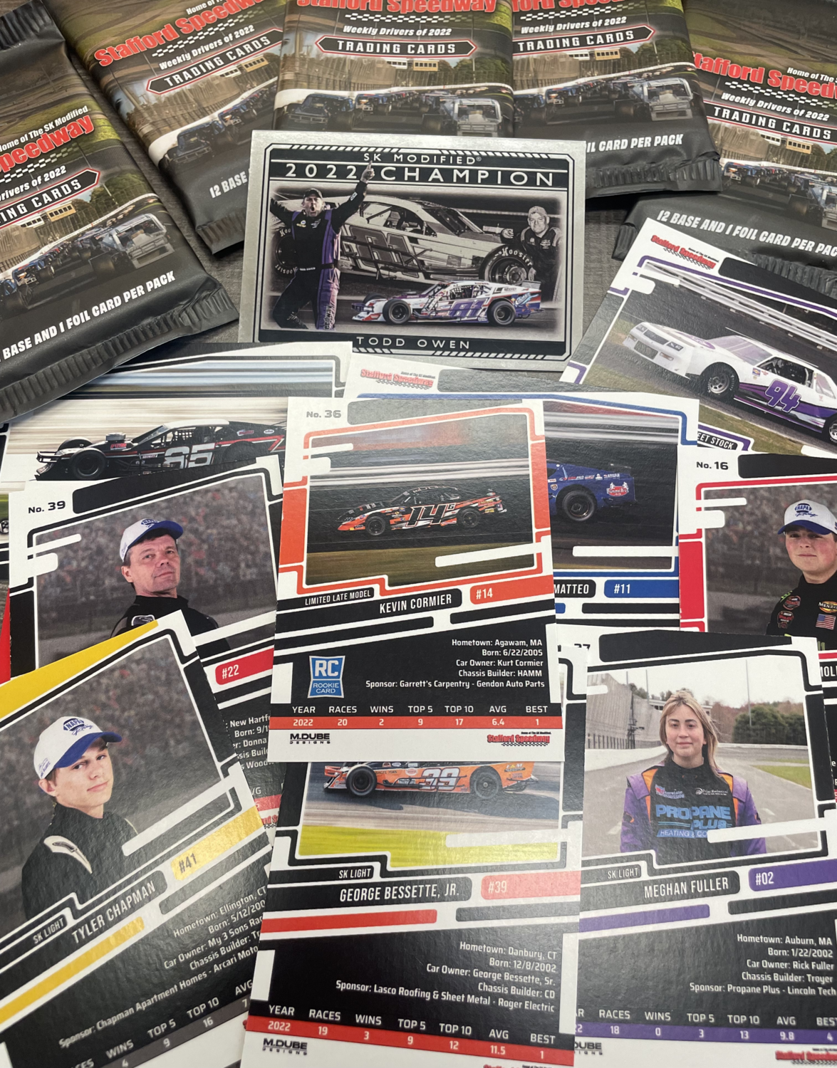 Stafford Speedway 2023 Trading Cards