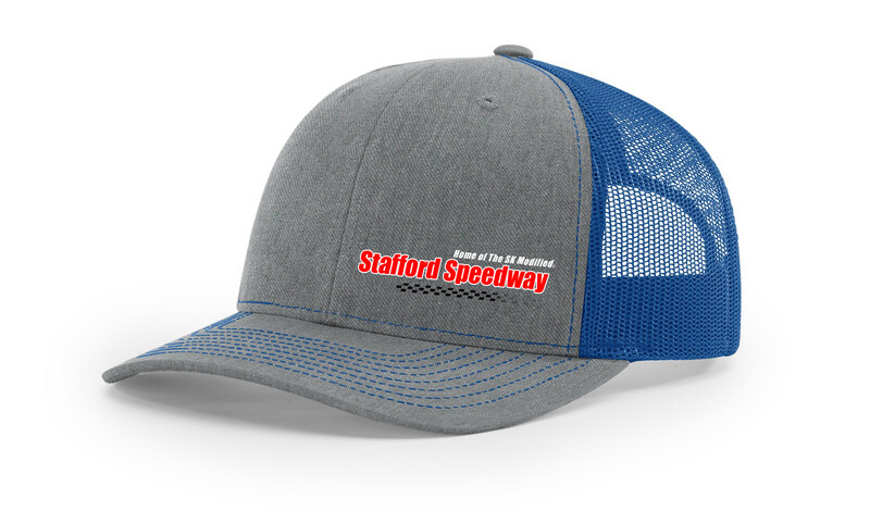 Heather Grey Blue Mesh Hat