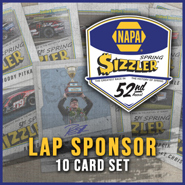 2024 Spring Sizzler Lap Money & Top 10 Trading Cards