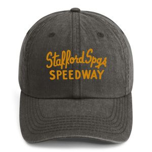 Charcoal Adjustable Stafford Springs Speedway Vintage Hat