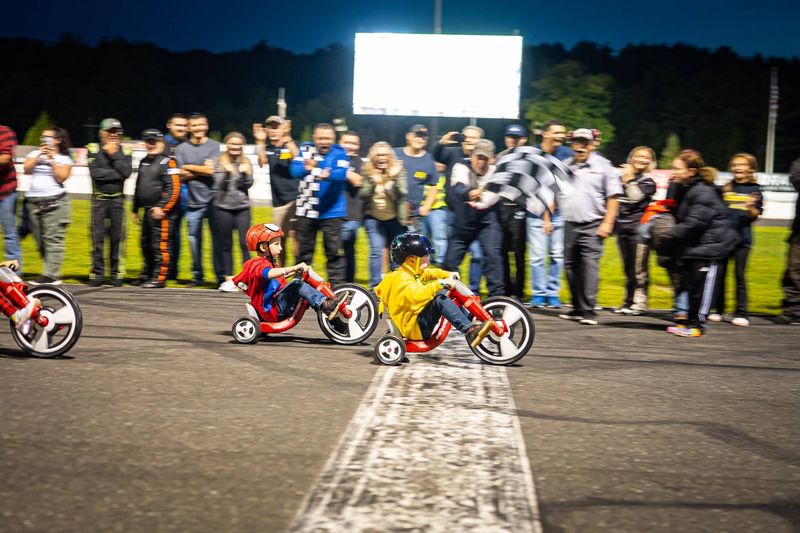 Kids Night Big Wheel Race
