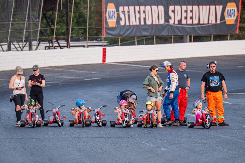 Maybury Kids Night Big Wheel Race
