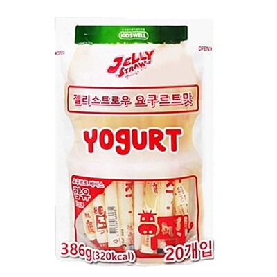 Kid's Well Jelly Straws Yogurt 20Pcs (13.62 Oz) Kid's Well Jelly Straws Yogurt 20Pcs (13.62 Oz)