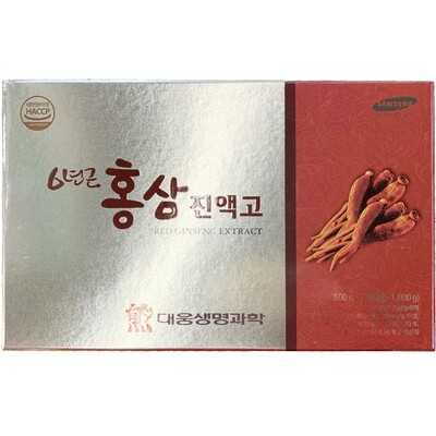 DaeWoong 6 - Year Old Red Ginseng Extract (1.1LB * 2 Jars) DaeWoong 6 - Year Old Red Ginseng Extract (1.1LB * 2 Jars)