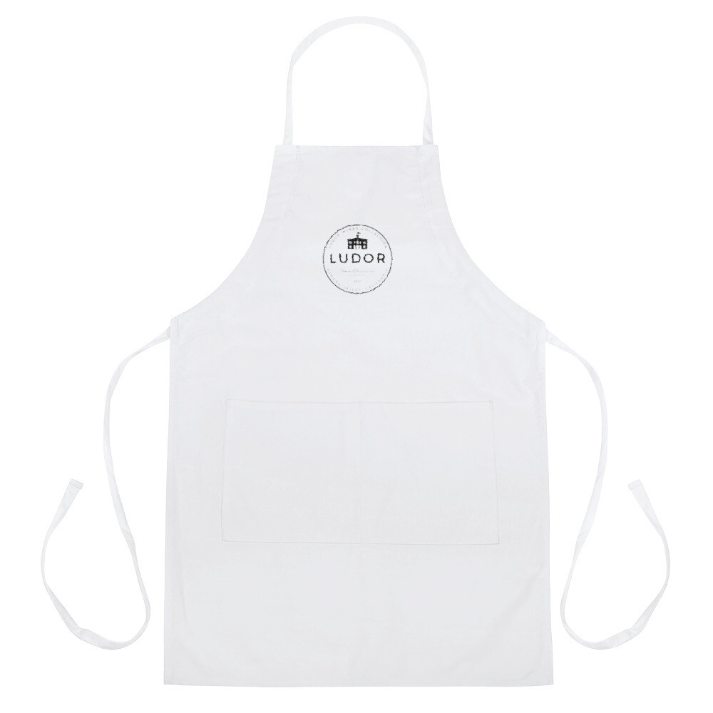 Ludor Wines Embroidered Apron
