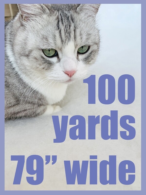 100 yards length, 79inch width, 3/4inch thickness