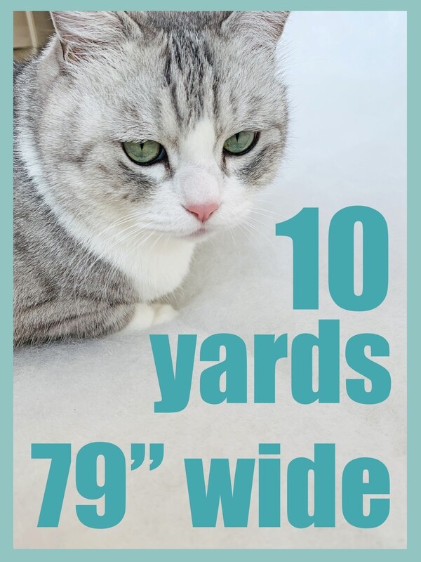10 yards, 79 inch width, 3/4inch thickness