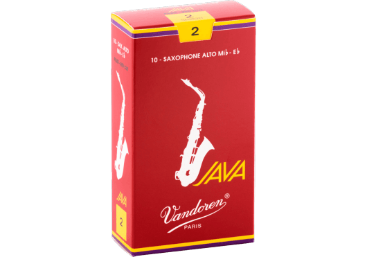 Vandoren Java RED boite de 10 Vandoren Java RED boite de 10