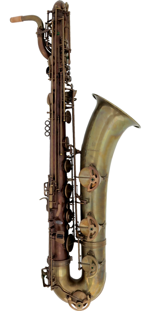 Saxophone Advences baryton Vintage au Sib grave
