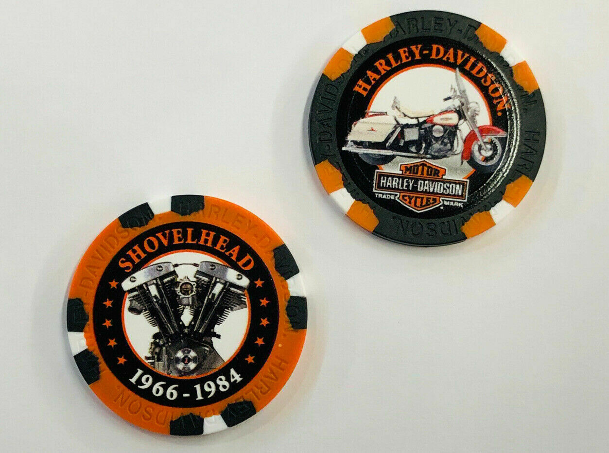 Poker Chips Chips HarleyDavidson Limited Edition Series 2 Poker Chips