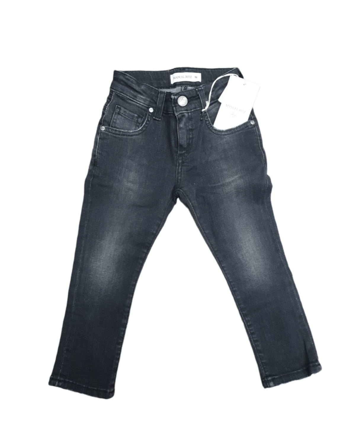 Pantalone jeans nero Manuel Ritz