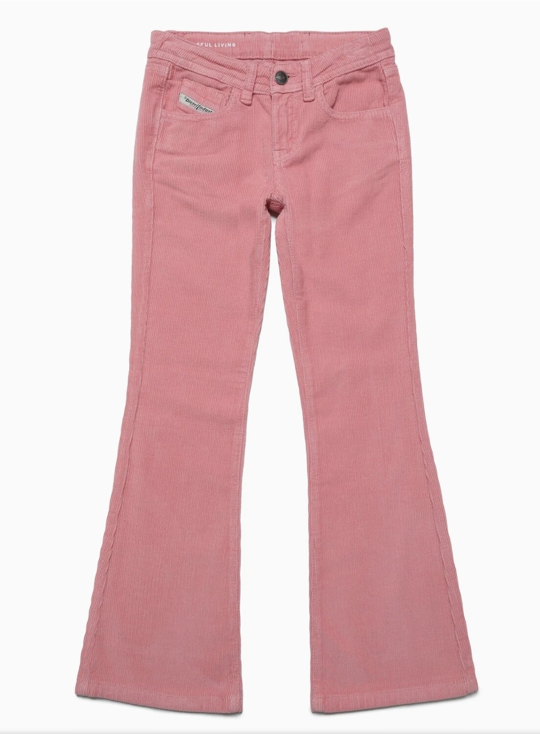 Pantalone velluto rosa Ebbey Diesel