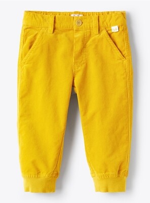 Pantalone velluto giallo IlGufo Pantalone velluto giallo IlGufo