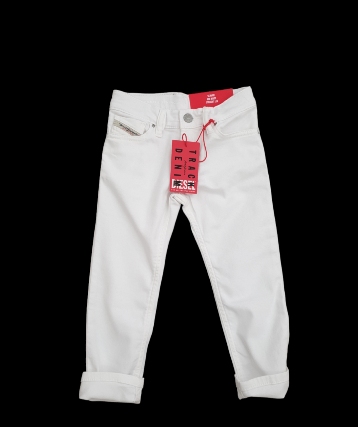 Pantalone bianco jeans Sleenker Diesel