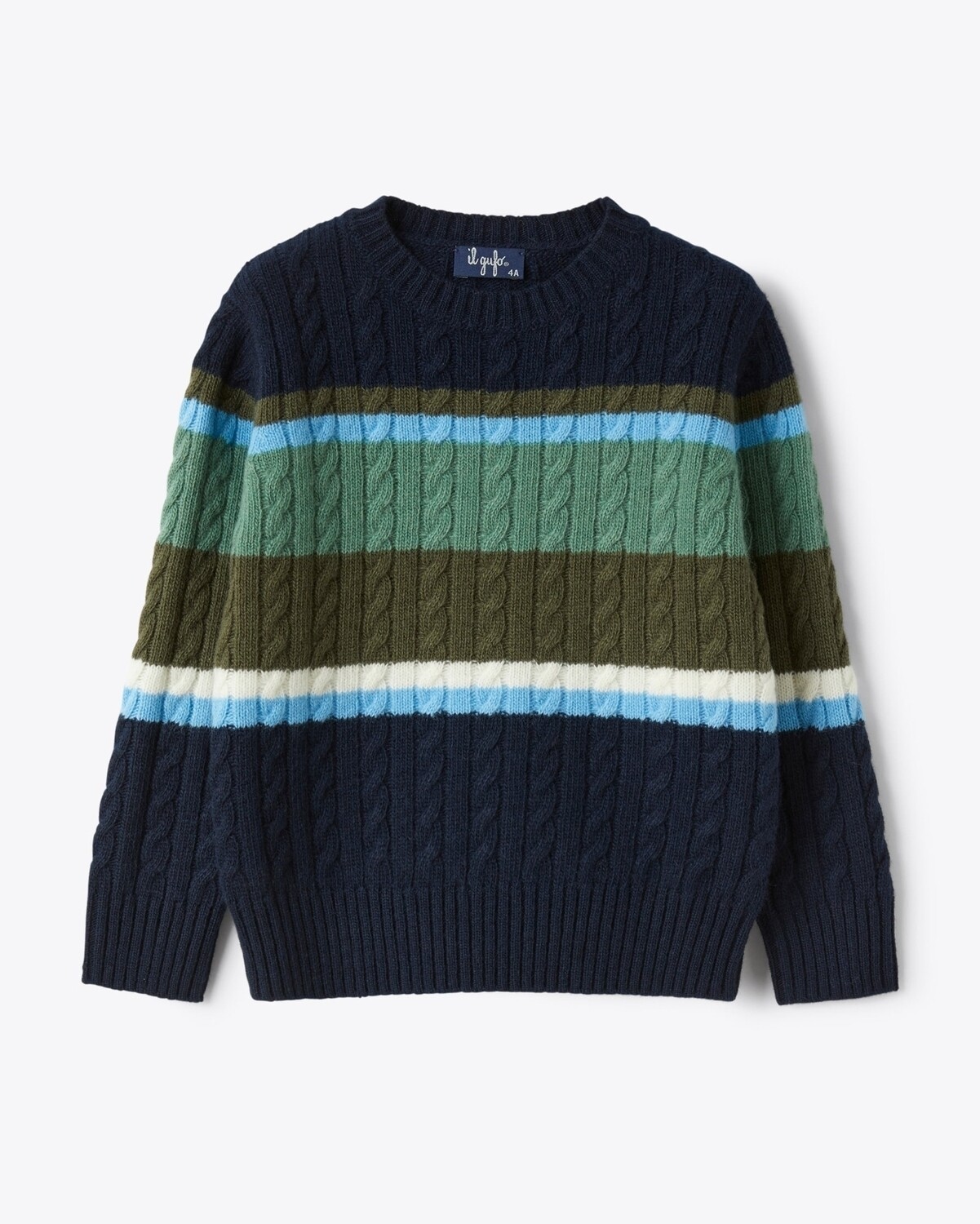 Pullover trecce multicolor  IlGufo