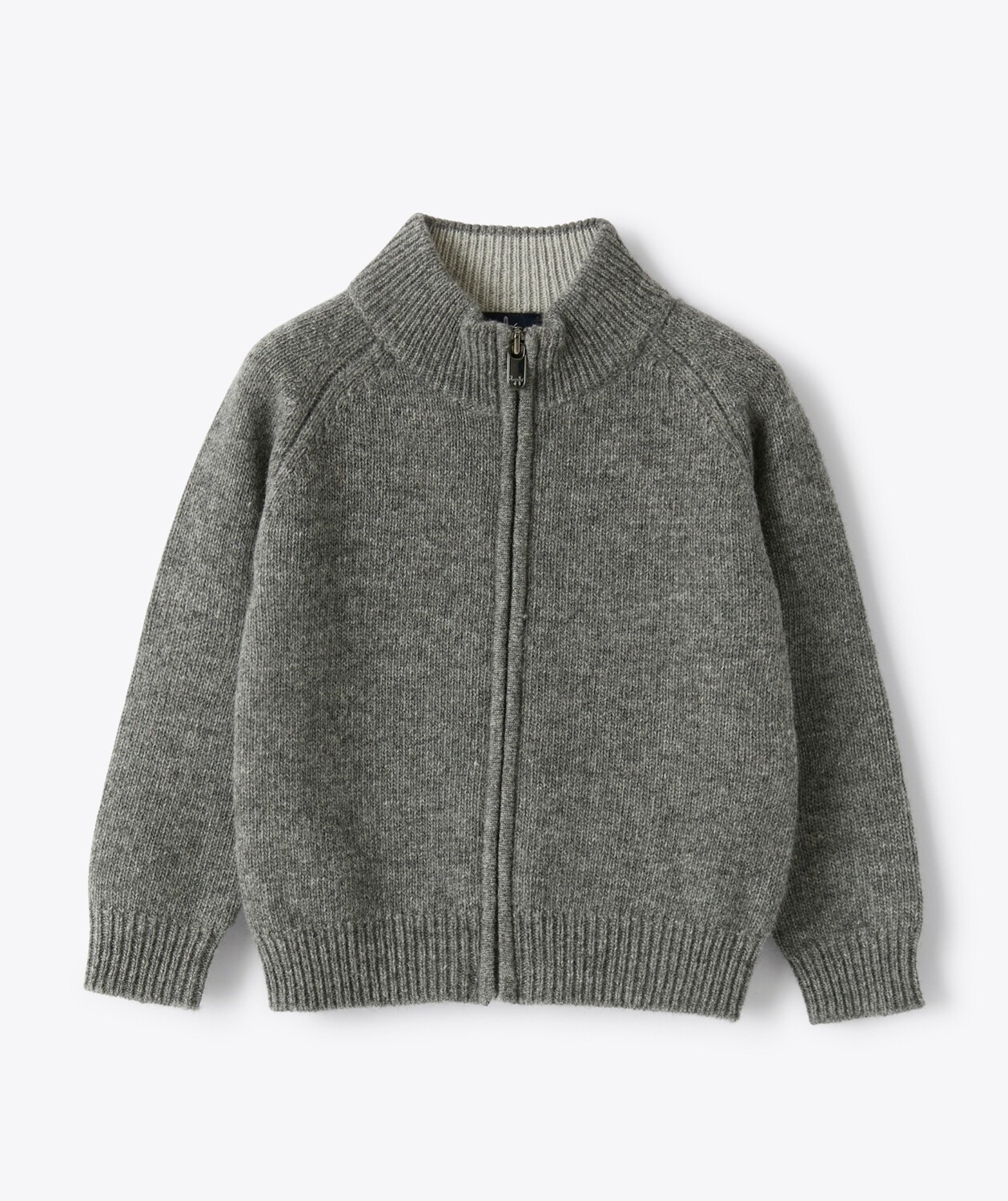 Cardigan in lana merino con toppe IlGufo