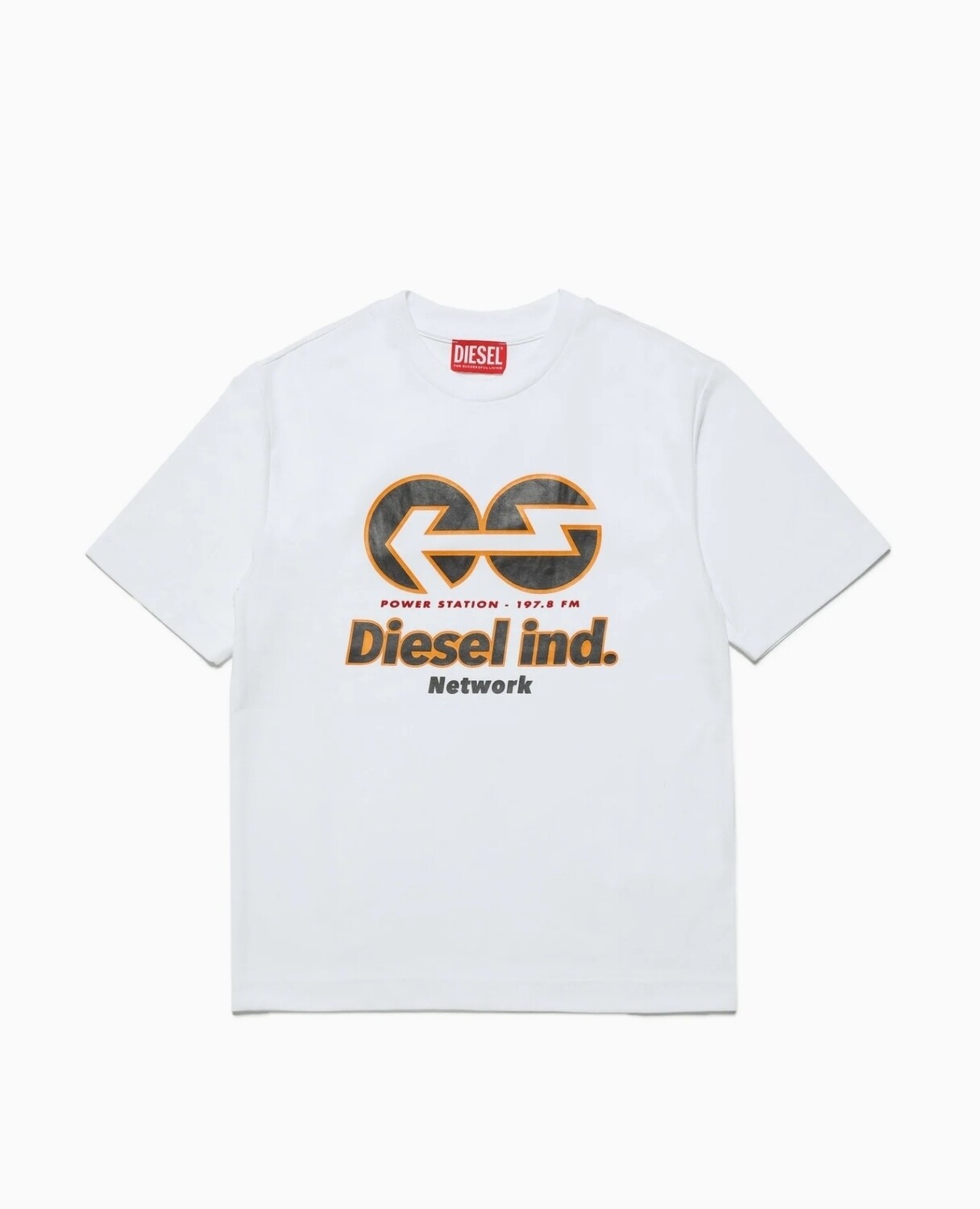 T-shirt bianca anni &#39;90 Diesel