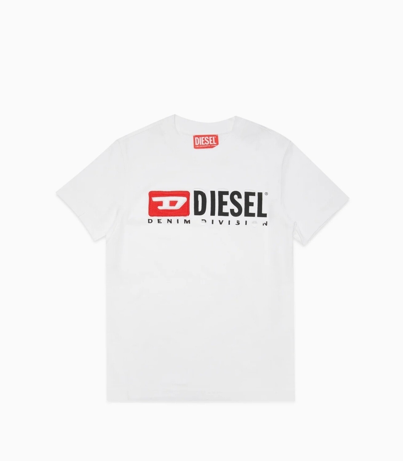 T-shirt con rotture Diesel